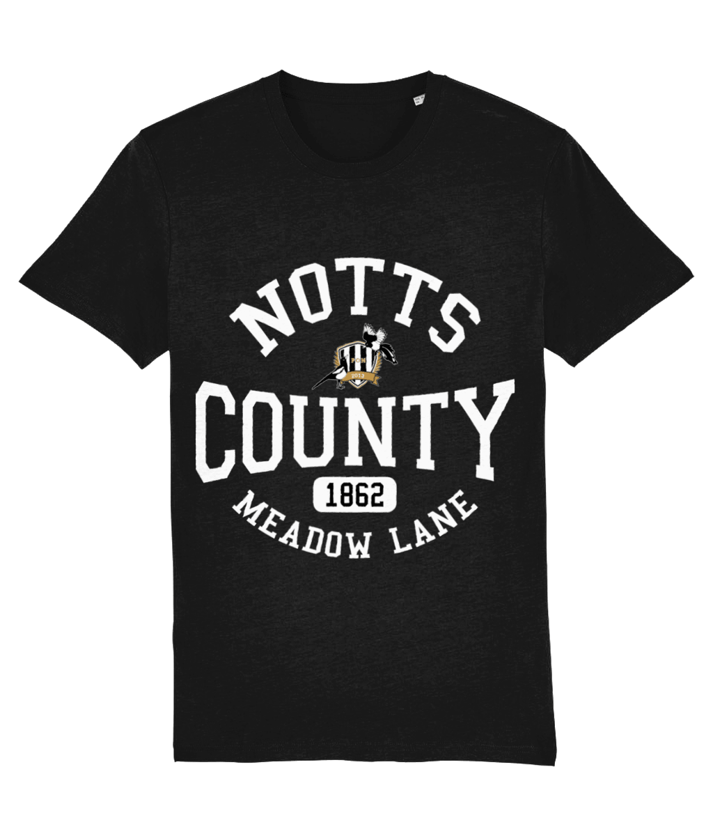 NCFC 1862 Meadow Lane Black T-Shirt