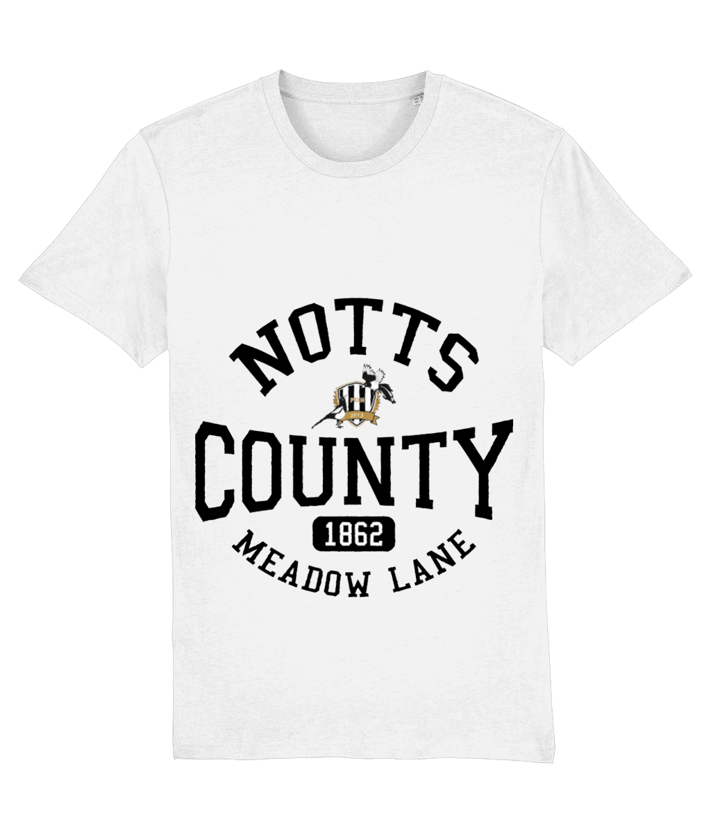 NCFC 1862 Meadow Lane Plain-White T-Shirt