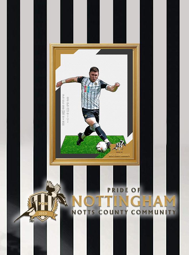 Cedwyn Scott 22/23 Notts County Pride of Nottingham print