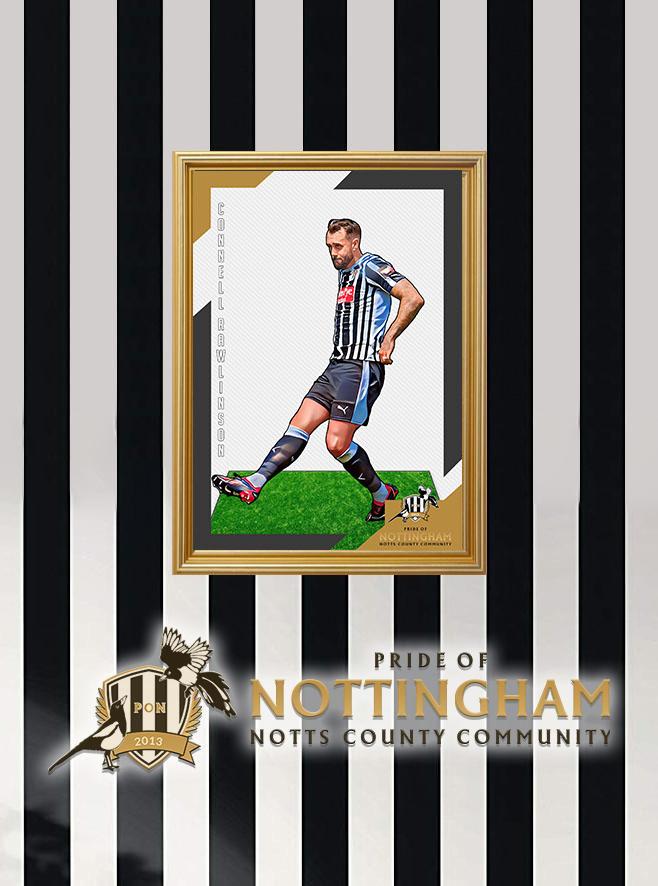 Connell Rawlinson (Home) 23/24 Notts County Pride of Nottingham print