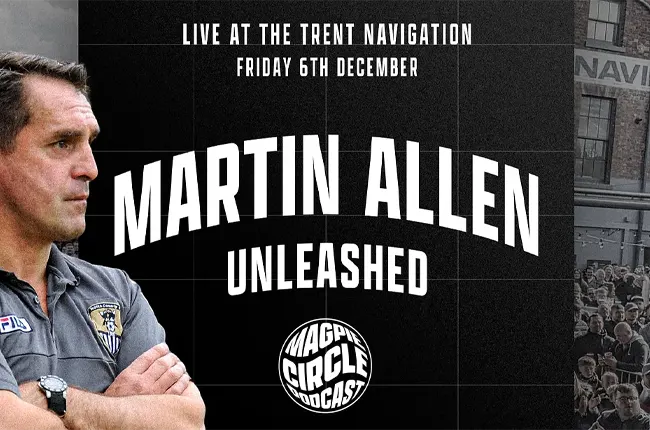 More information about "Martin Allen: Unleashed – A Must-Attend Event for Notts County Fans"